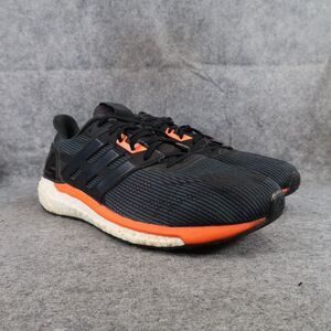 Adidas Shoes Men 13 Athletic Trainer Supernova Running Sport Active Black Orange